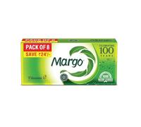 Mar-go Original Neem Soap 125gm X 8 | Powered With Goodness of 1000 Natural Neem Leaves | Soap for Clear and Beautiful Skin | Infused with Vitamin E for Moisturising