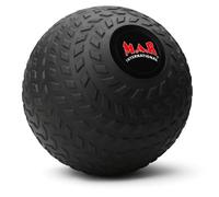 MAR | Medicine Ball Weight Slam Ball, No-Bounce Heavy-Duty Rubber Exercise Ball, Essential Home Gym Fitness Equipment for Core Strength Training, Workout Ball for Exercise & Training Balls (15kg)