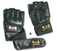 MAR MMA Open Finger Grappling Gloves (Leather) - mixed martial arts MA