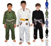 MAR | Tear-Resistant Jiu Jitsu Gi with FREE Belt | BJJ Kimono Uniform Gi, Training, Sparring & Lightweight Competition Suit 370 GSM Fabric | IBJJF Compliant | Professionally Designed to Excellence