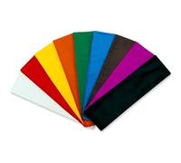 MAR | Traditional Grading Kung Fu Sash Single Colour (Red, 7, Centimetres, 300.00, Centimetres, 0.5, Centimetres, 7, Centimetres, 0.5, Centimetres)