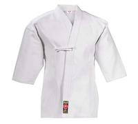 MAR | Traditional Kendo Gi White Hakama Jacket Japanese Style Kendo Jacket, Aikido Suit Iaido Jacket Martial Arts Uniform, Unisex Heavy-Weight Polycotton Fabric