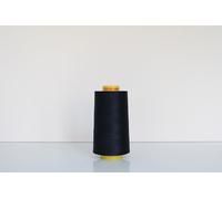 Mara 120 Polyester Overlocker Thread Cone 5000m | Gutermann Durable High-Strength Overlocking Thread for Sewing, Sergers & Dressmaking - Black, White & Colour Range (339 Navy)
