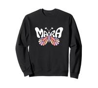 Mara Butterfly - Personalized Cute Name Word Art Sweatshirt