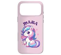 Mara Cute Unicorn Design for Girls Name Mara Case for iPhone 17 Pro Max