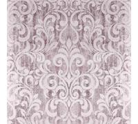Mara Damask Rose Gold Wallpaper Foil Textured Heavyweight Vinyl Washable