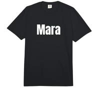 Mara Name Personalized First Names Epic Minimal Text Comfort Colors Adult Heavyweight T-Shirt