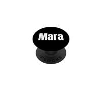 Mara Name Personalized First Names Epic Minimal Text PopSockets Adhesive PopGrip