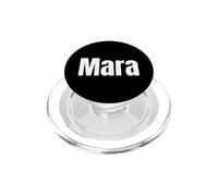 Mara Name Personalized First Names Epic Minimal Text PopSockets PopGrip for MagSafe