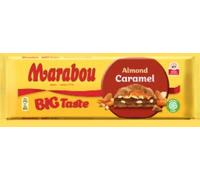 Marabou Big Taste Almond Caramel Chocolate 10 Bars of 300g 106oz