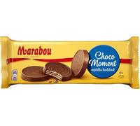 Marabou Milk Chocolate iced wafers with cacaoa Filling Biscuits 2 Boxes of 180g 12.6oz