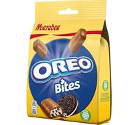 Marabou Milk Chocolate, Vanilla Taste Cream Filling with Oreo Biscuit crums Chocolate 4 Packs of 140g 19.6oz