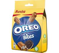 Marabou Milk Chocolate, Vanilla Taste Cream Filling with Oreo Biscuit crums Chocolate 4 Packs of 140g 19.6oz