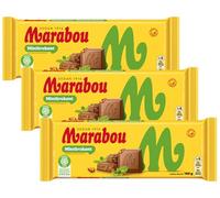Marabou Mintkrokant - Creamy Milk Chocolate Refreshing Mint Crisp, 160g