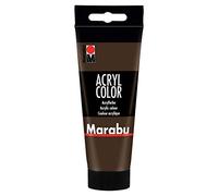 Marabu 0012010050045 Acryl Color, Dark Brown, 100 ml