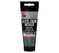 Marabu 0012010050772 - Acrylic Color, Metallic anthracite, 100 ml