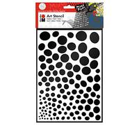 Marabu 028500001 Art Stencil A4 Growing Dots