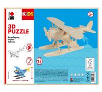 Marabu 0317000000002 Kids 3D Wooden Waterplane Puzzle 28 Pieces Approx. 21 x 9 c