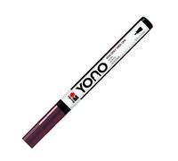 Marabu 12400101285 YONO Marker, Brown 285, Versatile Acrylic Pen with Fine Japanese Bullet Tip 0.5-1.5 mm, Water-Based, Lightfast and Waterproof, for Almost All Surfaces, 0,5-1,5 mm