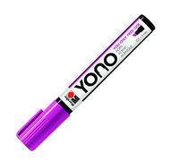 Marabu 12400102014 12400102014-YONO Marker, Magenta 014, versatile acrylic pen with Japanese chisel tip, water-based, non-fading and waterproof, suitable for almost all surfaces, 0.5-5 mm