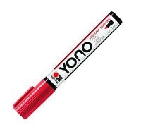 Marabu 12400103125 12400103125-YONO Marker, Cherry 125, Versatile Acrylic Pen with Japanese Bullet tip, Water-Based, Non-Fading and Waterproof, Suitable for Almost All Surfaces, 1.5-3 mm