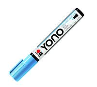 Marabu 12400103256 YONO Marker Pastel Blue 256 Versatile Acrylic Pen with Japanese Bullet Tip 1.5-3 mm, Water-Based, Lightfast and Waterproof, for Almost All Surfaces, 1 Stück (1er Pack)
