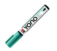 Marabu 12400103998 12400103998-YONO Marker, Turquoise Blue 998, Versatile Acrylic Pen with Japanese Bullet Tip, Water Based, Lightfast and Waterproof, for Almost All Surfaces, 1.5-3 mm