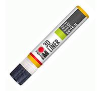 Marabu 3D Liner Pen 25ml - 621 Medium Yellow
