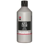 Marabu Acryl Color Acrylic Paint 500ml Silver