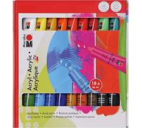 Marabu Acrylic Paint Set 36ml Tubes (18pk)