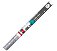 Marabu Brilliant Painter Calligraphy Pen (1-2.5mm Tip) - 082 Silver