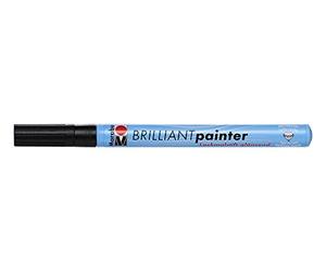Marabu Brilliant Painter Pen (1-2mm Tip) - 073 Black MR012131073