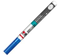 Marabu Brilliant Painter Tip, Marker Pen, Metallic Blue, 1.2 x 14.4 x 1.2 cm