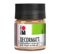 Marabu Decormatt Acrylic Paint 50 ml Skin Colour in Glass