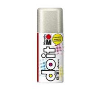 Marabu do-it Glitter Spray Paint, 582 Silver Flakes With Transparent Spray 150 ml, Lightfast and Quick Drying