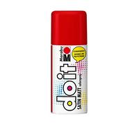 Marabu do-it Satin Matt Spray Paint, 031 Cherry Red, 150 ml, Weatherproof, Lightfast and Quick Drying