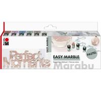 Marabu Easy Marble Box Set. Artists Marbling Paint. Art & Craft. PASTEL COLOURS