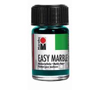 Marabu Easy Marble Jar 15ml with Dropper Cap-Aqua Green, Paint, 4.8 x 3 x 3.2 cm