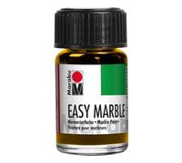 Marabu Easy Marble Jar with Dropper Cap, Paint, Medium Yellow, 4.8 x 3 x 3.2 cm
