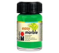 Marabu Easy Marble Jar with Dropper Cap, Paint, Rich Green, 4.8 x 3 x 3.2 cm