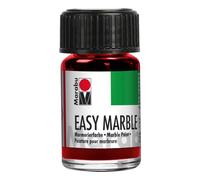 Marabu Easy Marble Jar with Dropper Cap, Paint, Ruby Red, 4.8 x 3 x 3.2 cm