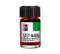 Marabu Easy Marble Paint 15ml Ruby Red - Fast UK Ship