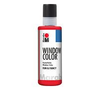 Marabu Fun & Fancy, 80 ml Red Window Paint