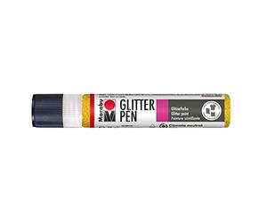 Marabu Glitter Liner Pen 25ml - 519 Yellow