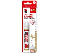 Marabu KiDS Glitter Magic Paint Glitter Liner, in Glitter-Gold 584, 25ml - Glitter Paint Ideal for Art, Crafts & Paints Sets - Creative Washable Glitter Paint Pens for Fabric, Wood, and More!