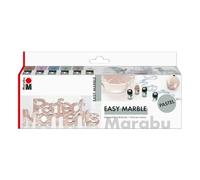 Marabu Easy Marble Paint Set - Pastel (6pk)