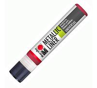 Marabu Metallic Liner Pen 25ml - 732 Red