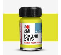 Marabu : Porcelain & Glass : Glossy : 15ml : Reseda