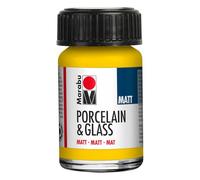 Marabu : Porcelain & Glass : Matt : 15ml : Sunshine Yellow