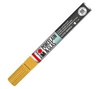 Marabu Porcelain Painter (1-2mm Tip) - 584 Glitter Gold